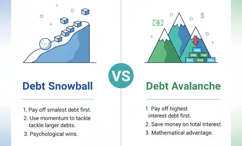 Debt Snowball Debt Avalanche